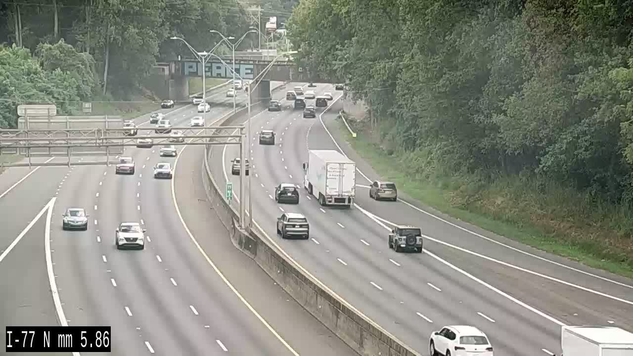 CCTV10-I77-6N_WOODLAWN road camera