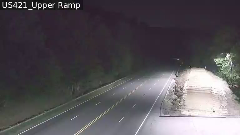 US-421 & Runaway Truck Ramp traffic camera, view south