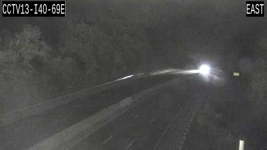I-40 & Old Fort Mountain MM 69 traffic camera, view east, North Carolina