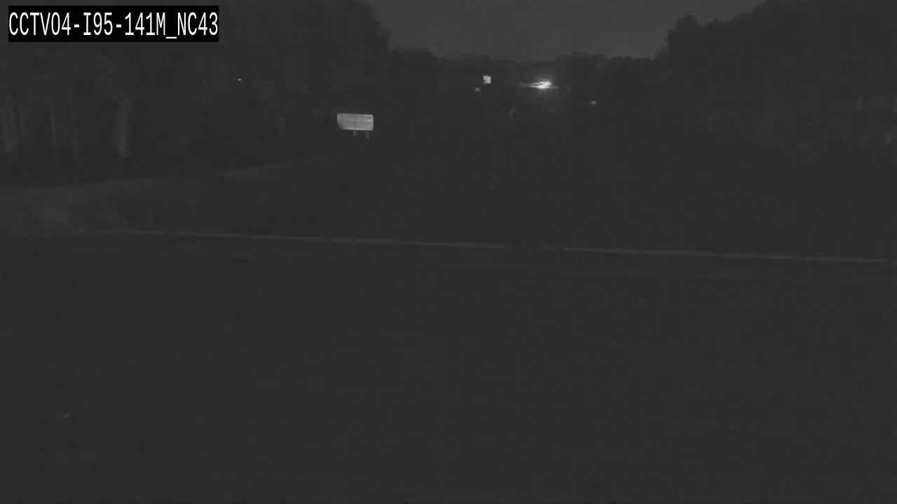 Traffic camera: I-95 near mile marker 141 at NC 43
