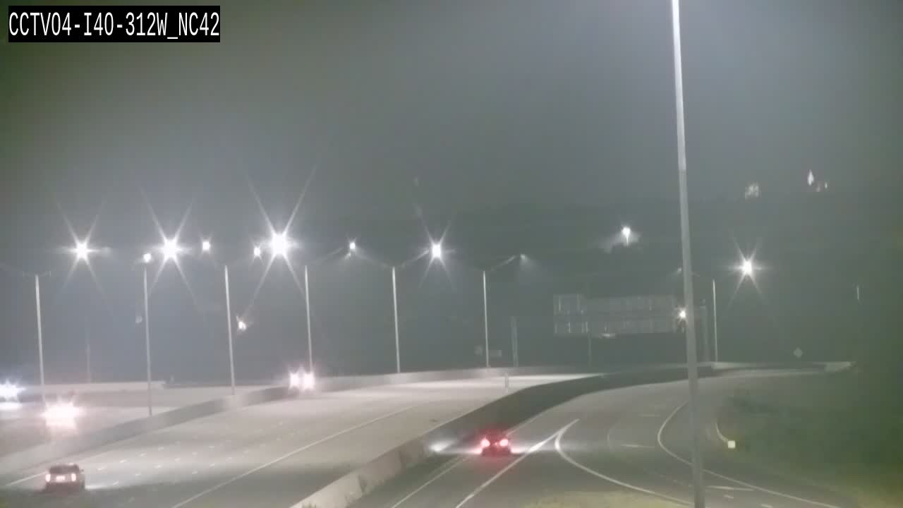 I-40 & NC-42 traffic camera, North Carolina