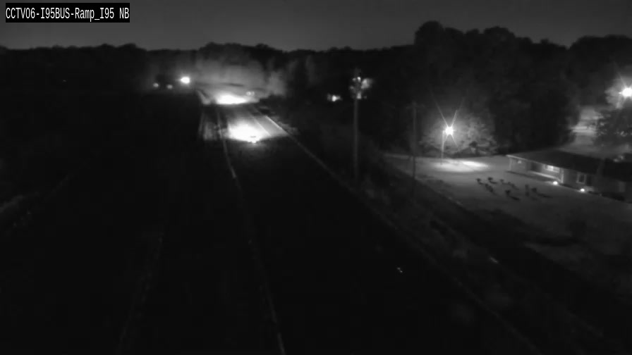 Traffic camera: I-95 camera in Cumberland County (CCTV06-I95BUS-Ramp_I95 NB)