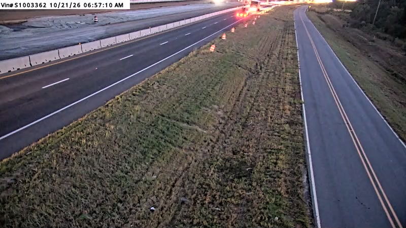 Traffic camera: I-95 northbound near mile marker 78